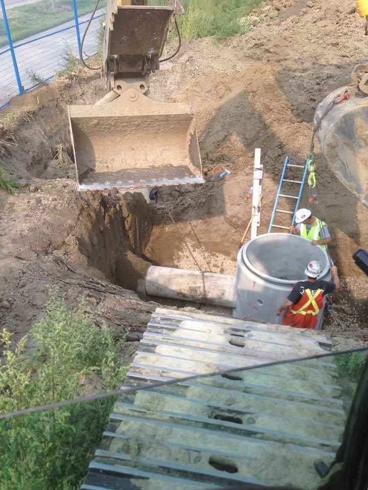 Septic tank in Alberta from Strathcona Excavating